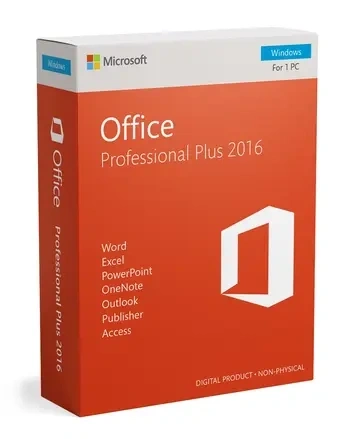 Microsoft Office Professional Plus 2016 Bind Key