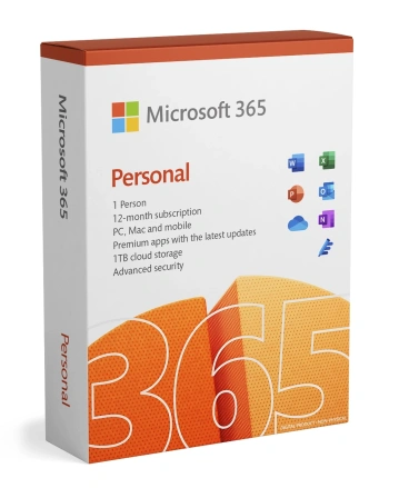 Microsoft 365 Personal 12 months 1 user