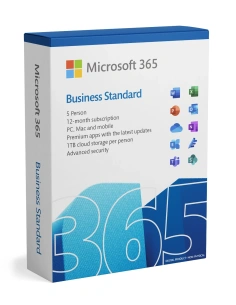 Microsoft 365 Empresa Estándar, 12 meses