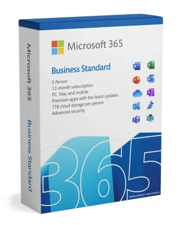 Microsoft 365 Business Standard, 12 month