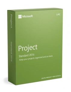 Microsoft Project Standard 2016 Online Retail Key