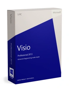 Microsoft Visio Professional 2013 Retail Key Online