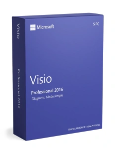 Microsoft Visio Professional 2016 Retail Key Online