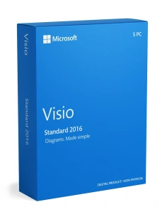 Microsoft Visio Standard 2016 Retail Key Online