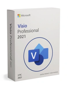 Microsoft Visio Professional 2021 Online Retail Key