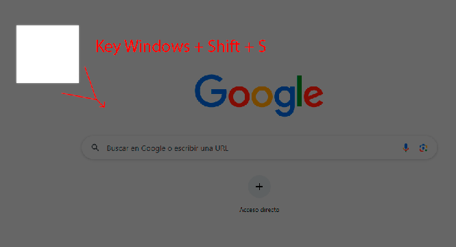 Realizar una captura de pantalla selectiva en Windows
